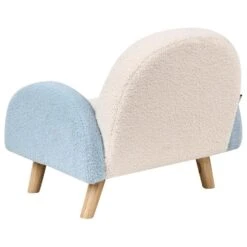 OMBO - Kinderfauteuil - Lichtblauw - Bouclé 18 OMBO - Kinderfauteuil - Lichtblauw - Bouclé -Meubelpromotie 3e21523be0604a578f646d19fee2d4cc
