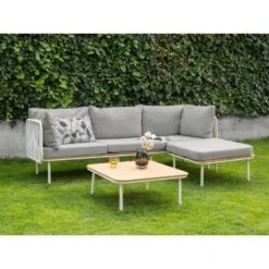 SENISE - Loungeset Voor 3 - Grijs - Aluminium 13 SENISE - Loungeset Voor 3 - Grijs - Aluminium -Meubelpromotie 3ebb063630984675a3bb7792d3a53bfe