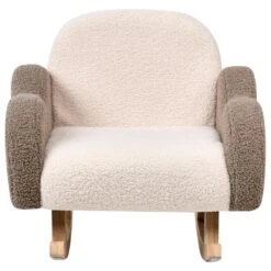 SKARE - Schommelstoel Voor Kinderen - Beige - Bouclé 17 SKARE - Schommelstoel Voor Kinderen - Beige - Bouclé -Meubelpromotie 40050b0988e44bd4aeae0378c4e88bbe