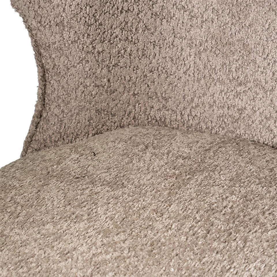 Eetkamerbank Taupe Stof - 160x60x88cm - Zithoogte 48cm - Avery 9 Eetkamerbank Taupe Stof - 160x60x88cm - Zithoogte 48cm - Avery - Afbeelding 7