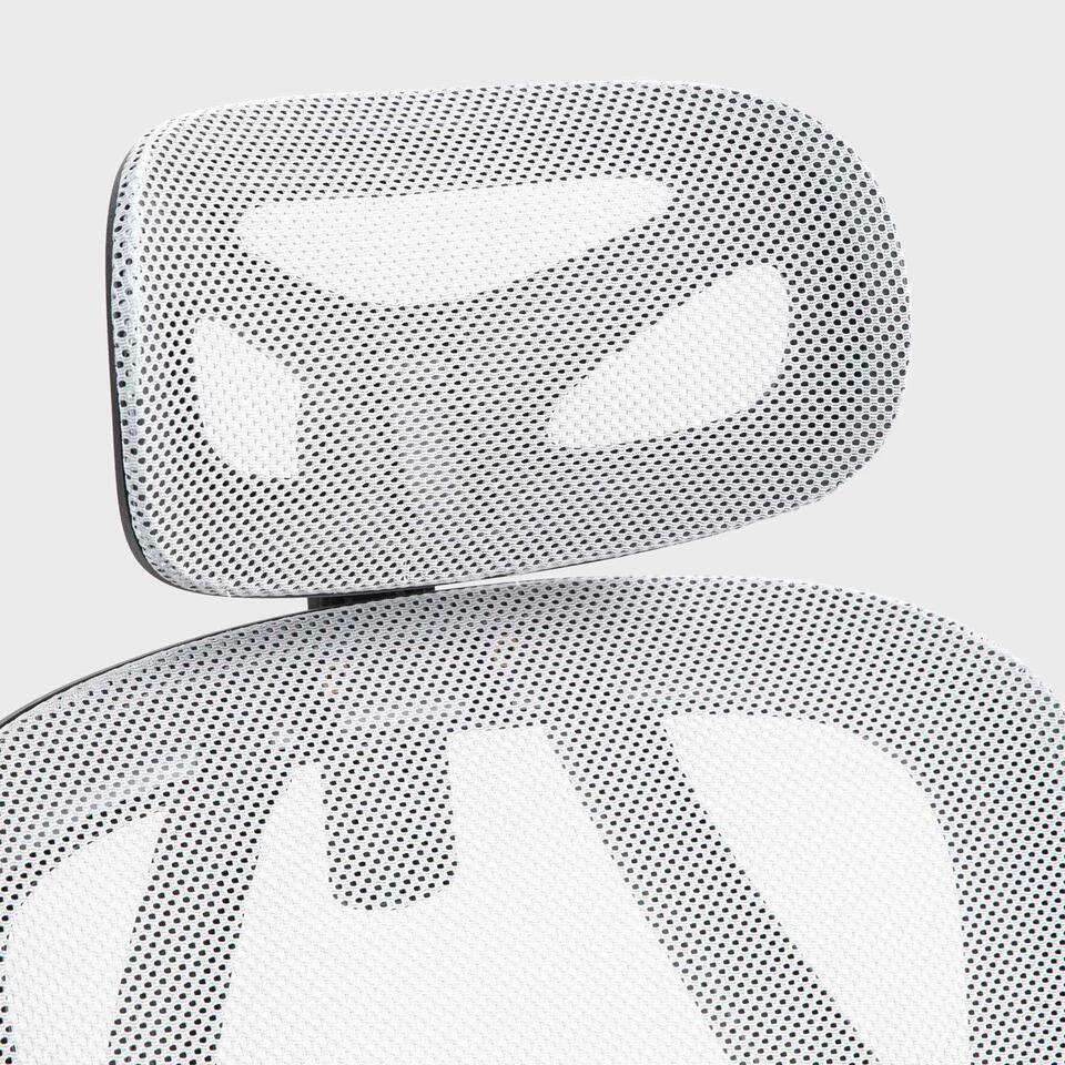 CLP Bureaustoel Taos Zwart Frame - Stof - Grijs 7 CLP Bureaustoel Taos Zwart Frame - Stof - Grijs - Afbeelding 5