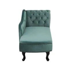 NIMES - Chaise Longue - Mintgroen - Rechterzijde - Fluweel 20 NIMES - Chaise Longue - Mintgroen - Rechterzijde - Fluweel -Meubelpromotie 42978dae3cb341e7b4cbb30e0c4afbef