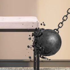 CLP 2-zits Bankje Barci 100 Cm - Licht Grijs -Meubelpromotie 429e9449f6ad47d29b9e1dc45aac7358