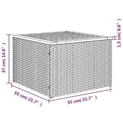 VidaXL Loungeset Met Kussens - Hout Armsteun & Salontafel - Grijs - 5 Stuks -Meubelpromotie 44e7f98e31d6480aab8ebb5f886b87d9