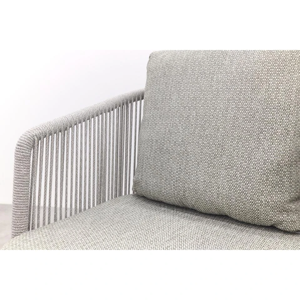 VDG Ohio Dining Chair Aluminium/rope - Mokka 9 VDG Ohio Dining Chair Aluminium/rope - Mokka - Afbeelding 7