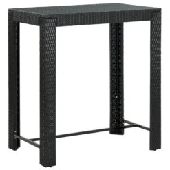 VidaXL - Tuinset - Zwart - Poly Rattan 15 VidaXL - Tuinset - Zwart - Poly Rattan -Meubelpromotie 48b9455849c34020a4a65d32fa91d657