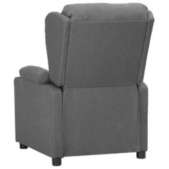 VidaXL Fauteuil Verstelbaar Stof Lichtgrijs 8 VidaXL Fauteuil Verstelbaar Stof Lichtgrijs -Meubelpromotie 497a05526c3f43bca25234babb597f1e