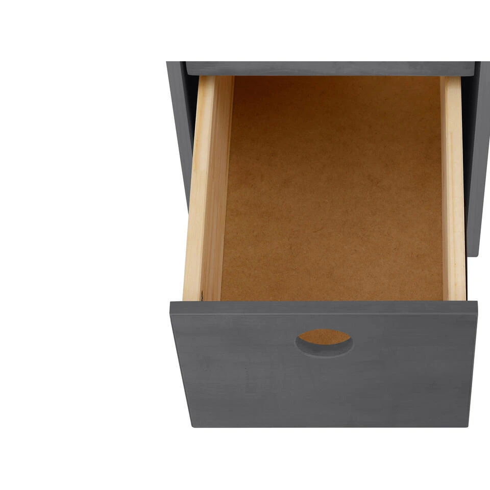 Alpi - Bureau Met 3 Lades In Grijs 8 Alpi - Bureau Met 3 Lades In Grijs - Afbeelding 6