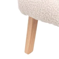 LINDE - Kinderfauteuil - Lichtbeige - Bouclé -Meubelpromotie 4a961e9681f94bfda3c42cc732b7d432