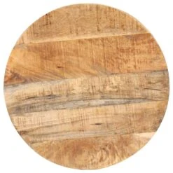 VidaXL Bartafel Rond Ø50x110 Cm Ruw Mangohout -Meubelpromotie 4dcca16062f349bea7089df0da39539f