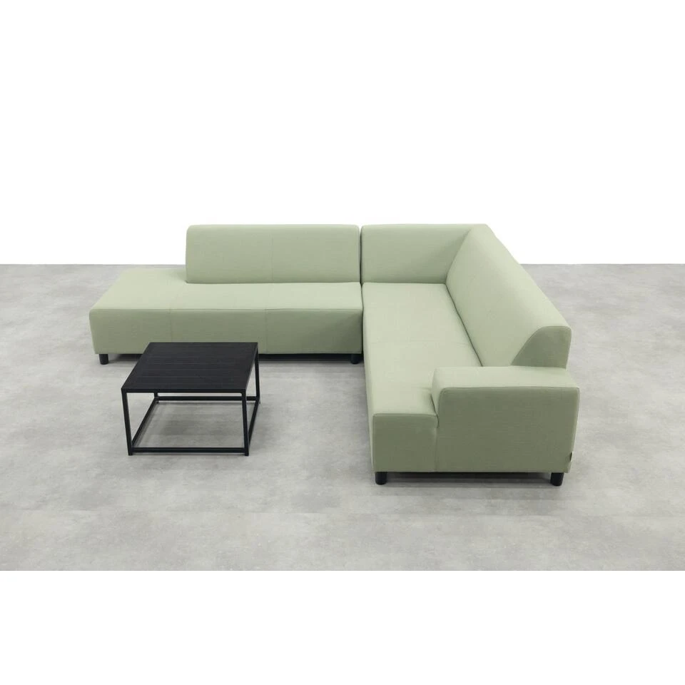 VDG Malaga/Toronto - Hoekbank Loungeset Chaise Longue - Green 11 VDG Malaga/Toronto - Hoekbank Loungeset Chaise Longue - Green - Afbeelding 9