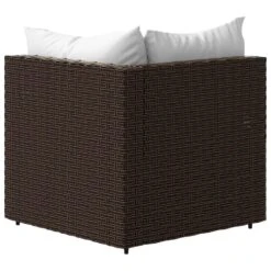 VidaXL - Tuinhoekbanken - Bruin - Poly Rattan - Met Kussens 16 VidaXL - Tuinhoekbanken - Bruin - Poly Rattan - Met Kussens -Meubelpromotie 4fca7f59913f4291a057f49b8f2137ae