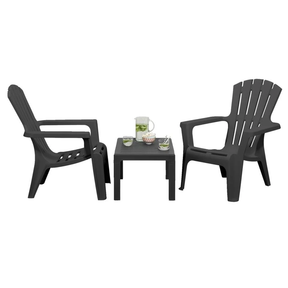 Loungestoel Maryland - Antraciet 9 Loungestoel Maryland - Antraciet - Afbeelding 7