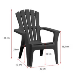 Loungestoel Maryland - Antraciet 15 Loungestoel Maryland - Antraciet -Meubelpromotie 50101037 9600