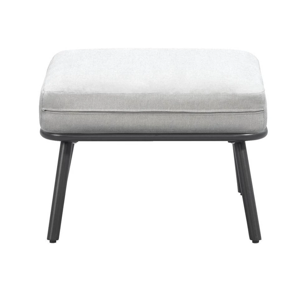 Hocker Almeria - Antraciet - 30x60x60 Cm 5 Hocker Almeria - Antraciet - 30x60x60 Cm - Afbeelding 3