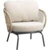 Loungefauteuil Fermo - Antraciet