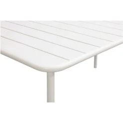 Tuintafel Vence - Metaal Zand - 75x150x90 Cm 7 Tuintafel Vence - Metaal Zand - 75x150x90 Cm -Meubelpromotie 50155181 9000