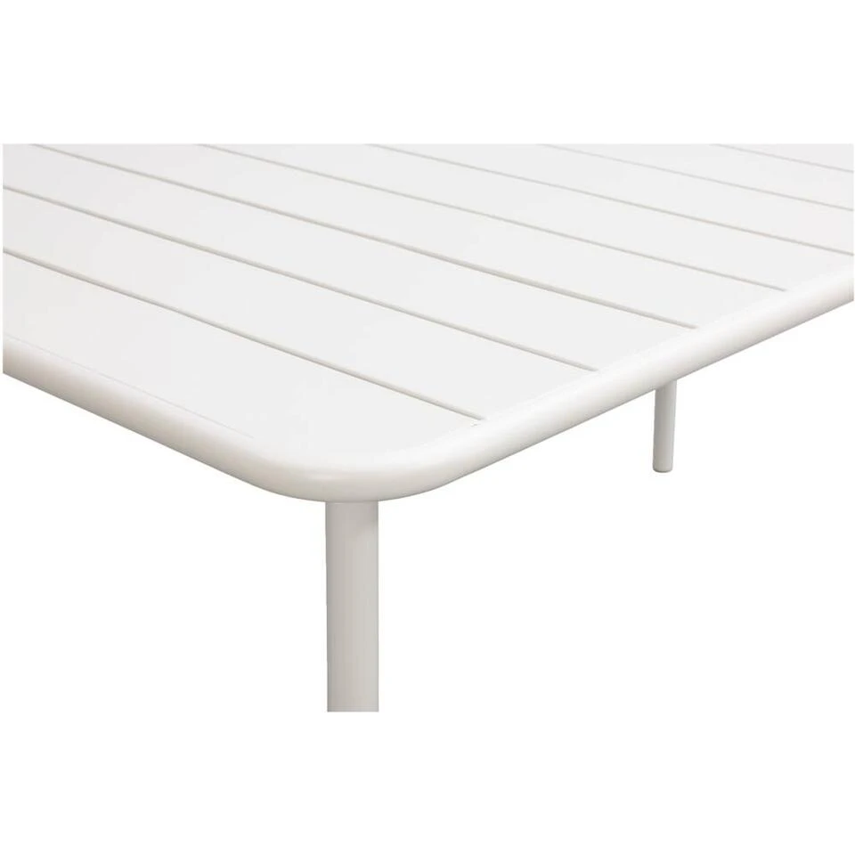 Tuintafel Vence - Metaal Zand - 75x150x90 Cm 5 Tuintafel Vence - Metaal Zand - 75x150x90 Cm - Afbeelding 3