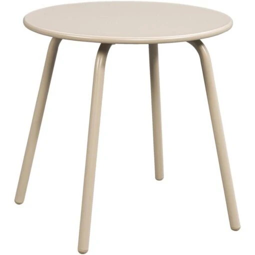 Bijzettafel Montreal - Zand/metaal - 45xØ45 Cm 5 Bijzettafel Montreal - Zand/metaal - 45xØ45 Cm -Meubelpromotie 50155302
