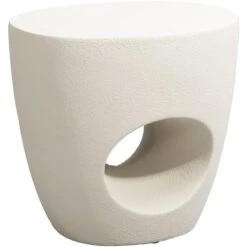 Tuinbijzettafel Corfu - Zand - 46x50x40 Cm -Meubelpromotie 50155605 0300