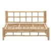 Palletbank Tarifa Bamboe - Naturel - 120x85x66 Cm -Meubelpromotie 50205502