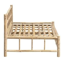 Palletbank Tarifa Bamboe - Naturel - 120x85x66 Cm -Meubelpromotie 50205504 8000
