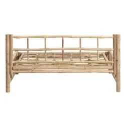 Palletbank Tarifa Bamboe - Naturel - 120x85x66 Cm -Meubelpromotie 50205504 9000