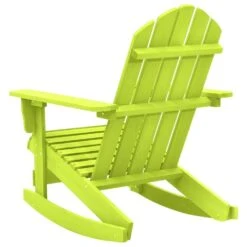 VidaXL - Schommelstoel Adirondack - Groen - Hout 11 VidaXL - Schommelstoel Adirondack - Groen - Hout -Meubelpromotie 52809f0c1c494f57a80ed4dc99d342a6