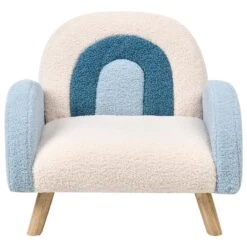 OMBO - Kinderfauteuil - Lichtblauw - Bouclé 17 OMBO - Kinderfauteuil - Lichtblauw - Bouclé -Meubelpromotie 5345da20fe5245278028a71f68233ce7