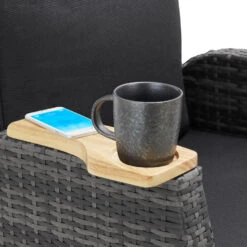 Tectake Wicker Fauteuil Pescara Met Aluminium Frame, Rugleuning Verstelbaar 18 Tectake Wicker Fauteuil Pescara Met Aluminium Frame, Rugleuning Verstelbaar -Meubelpromotie 53f8eea54c9b4f24be59ca23af82c1f0