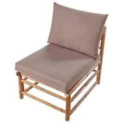 CERRETO - 1-zits Module - Taupe - Bamboe 19 CERRETO - 1-zits Module - Taupe - Bamboe -Meubelpromotie 54697e9fc2404ac0b3fc76984731fe9d