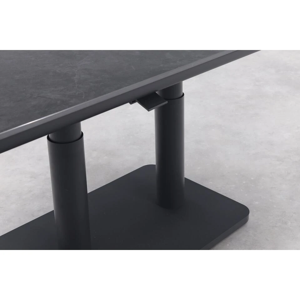 Medina Up&down Tafel 140x80 Cm. - Royal Grey/Keramiek 8 Medina Up&down Tafel 140x80 Cm. - Royal Grey/Keramiek - Afbeelding 6