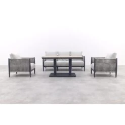 GI Diamo/Cyprus Verstelbare Stoel/bank Lounge-diningset - Carbon Black/Zand 20 GI Diamo/Cyprus Verstelbare Stoel/bank Lounge-diningset - Carbon Black/Zand -Meubelpromotie 55eba59d7f0e418d83c702bbe1e38525