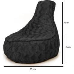 Bobbel Home - Zitzak Stoelvorm - Florance - Faux Fur - Zitstoel - 100 Liter - 9 Bobbel Home - Zitzak Stoelvorm - Florance - Faux Fur - Zitstoel - 100 Liter - -Meubelpromotie 57b5d131678042e1b08bcb4850ff25ff