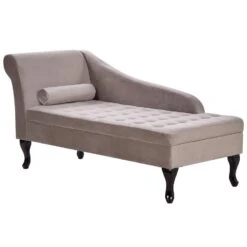 PESSAC - Chaise Longue - Taupe - Linkerzijde - Fluweel 18 PESSAC - Chaise Longue - Taupe - Linkerzijde - Fluweel -Meubelpromotie 580156341ba64790ab197c7db4ef8ba3