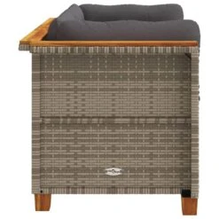 VidaXL - Tuinbank - Grijs - Poly Rattan - 2 Stuks 15 VidaXL - Tuinbank - Grijs - Poly Rattan - 2 Stuks -Meubelpromotie 59ebecda127848f19d0a7abfed6228af