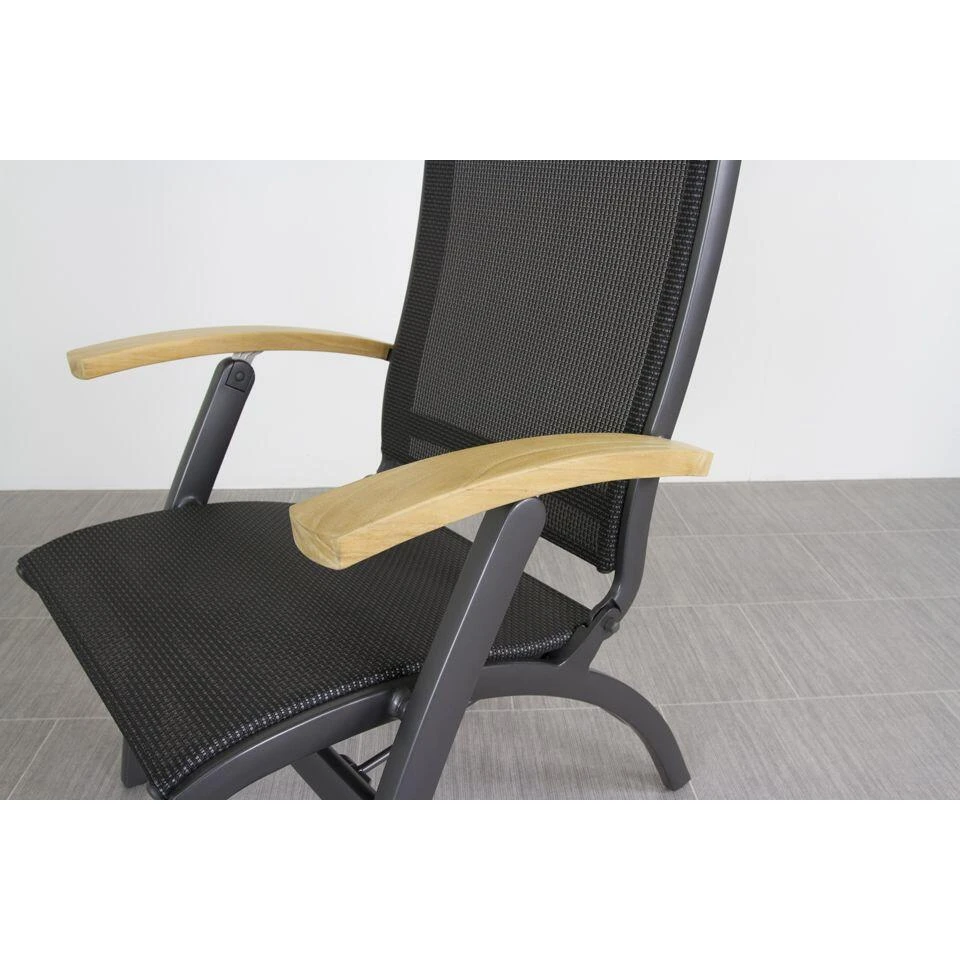 Set Van 4 - Hartman Da Vinci Verstelbare Stoel - Teak 14 Set Van 4 - Hartman Da Vinci Verstelbare Stoel - Teak - Afbeelding 12