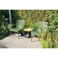 Stripe Loungestoel - Mosgroen -Meubelpromotie 5b2a6efec6964ee1bbeb7207c9364106