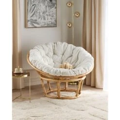 SALVO - Fauteuil - Lichtbeige - Rotan -Meubelpromotie 5b3b7291c84f47a8a02cf1683f13482a