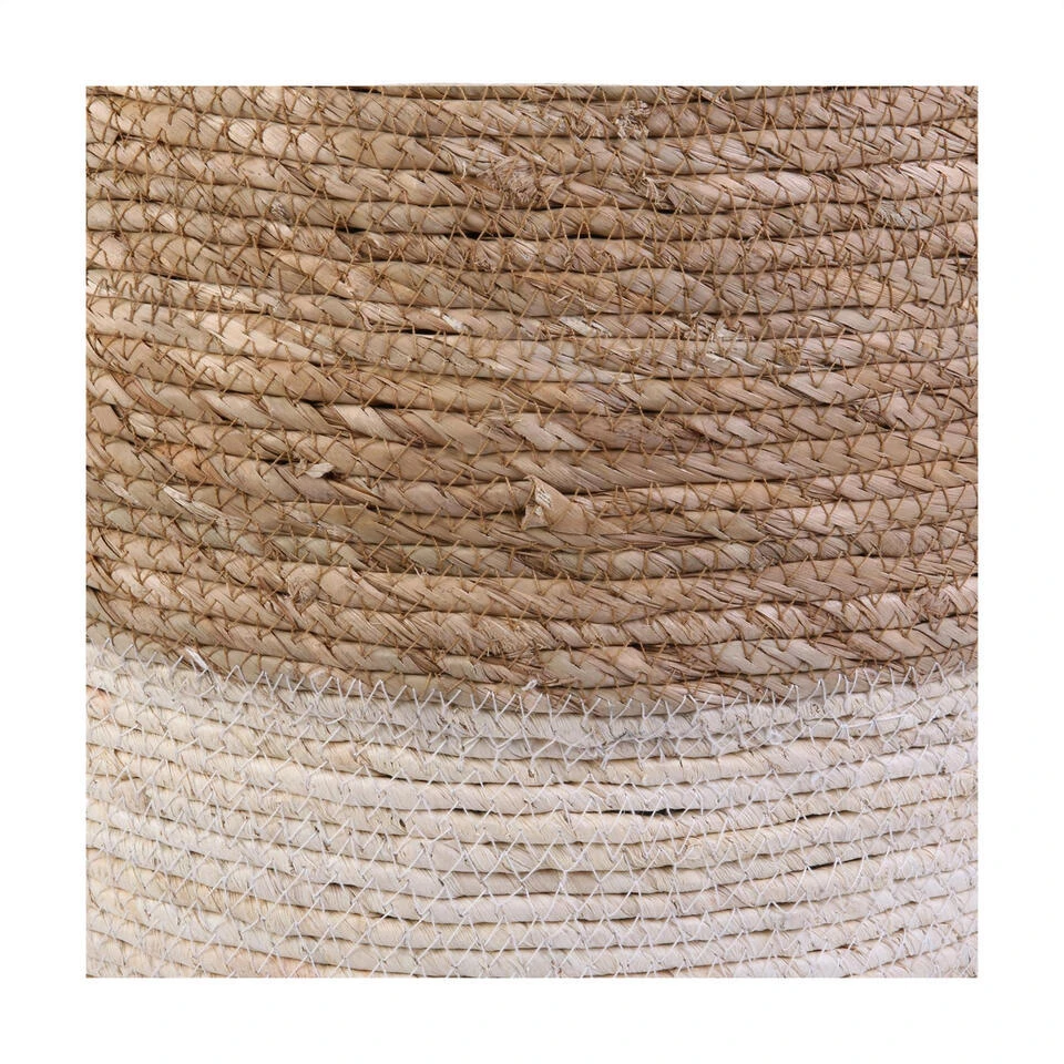 Home Deco Factory Bijzet Poef Mirage - Ibiza/boho - MDF - 35x41cm 4 Home Deco Factory Bijzet Poef Mirage - Ibiza/boho - MDF - 35x41cm - Afbeelding 2