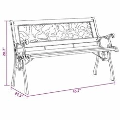 VidaXL - Tuin Zitplaatsen - Bruin - Hout - 116 X 54 X 73cm 17 VidaXL - Tuin Zitplaatsen - Bruin - Hout - 116 X 54 X 73cm -Meubelpromotie 5d499c952fff4efa8c630fbf3494115d