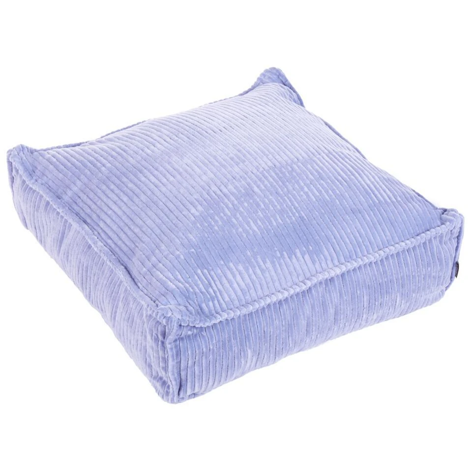 ALLOZAI - Vloerkussen - Lichtviolet - Fluweel 8 ALLOZAI - Vloerkussen - Lichtviolet - Fluweel - Afbeelding 6