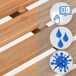 CLP Teakbank Teakbank 120 Cm Mit Abdeckhaube 120 Cm -Meubelpromotie 5d9e71beb30b460e9bacca8fe724ab1d