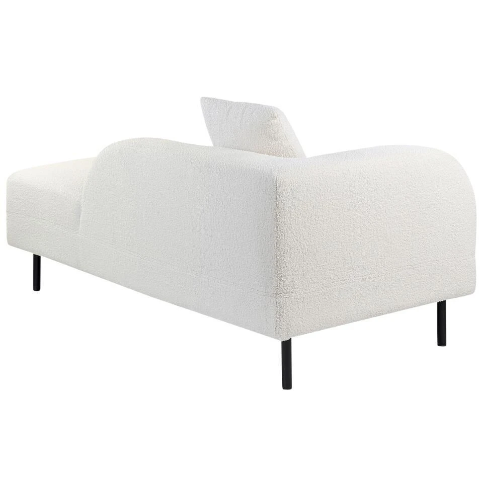 LE CRAU - Chaise Longue - Wit - Linkerzijde - Polyester 11 LE CRAU - Chaise Longue - Wit - Linkerzijde - Polyester - Afbeelding 9