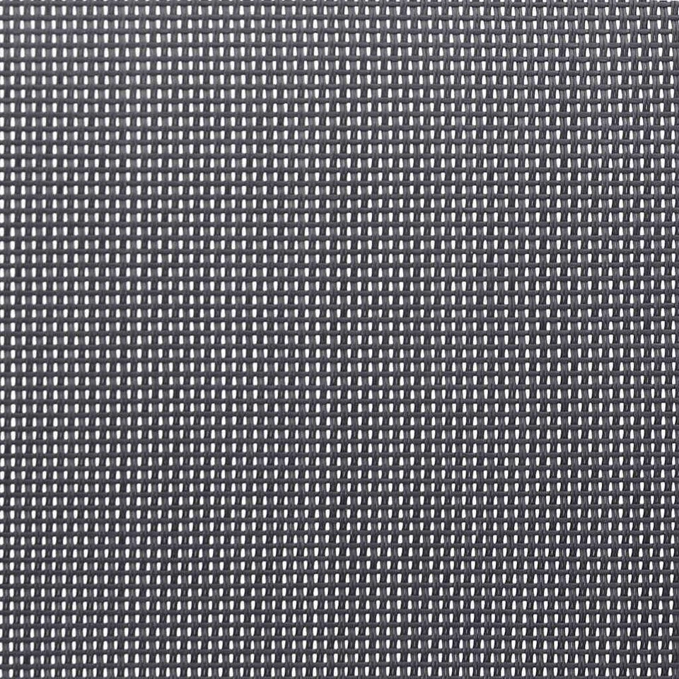 VidaXL - Stapelbare Tuinstoel - Grijs - Stof 14 VidaXL - Stapelbare Tuinstoel - Grijs - Stof - Afbeelding 12