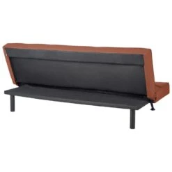 HASLE - Slaapbank - Goudbruin - Polyester -Meubelpromotie 64068da1e0ce462b9eca53c2899667ec