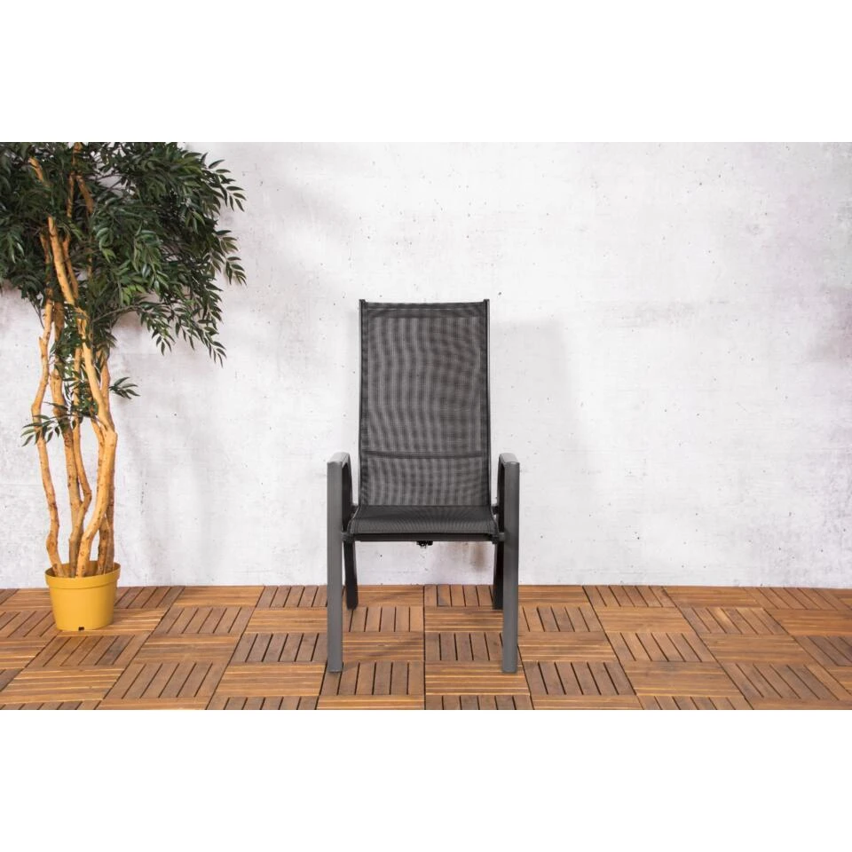 Sens-Line - Lucca Verstelbare Stapelstoel - Set Van 2 - 57x85x110 - Aluminium 5 Sens-Line - Lucca Verstelbare Stapelstoel - Set Van 2 - 57x85x110 - Aluminium - Afbeelding 3