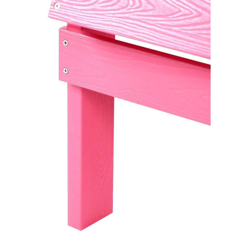ADIRONDACK - Tuinstoel - Roze - Kunsthout 9 ADIRONDACK - Tuinstoel - Roze - Kunsthout - Afbeelding 7