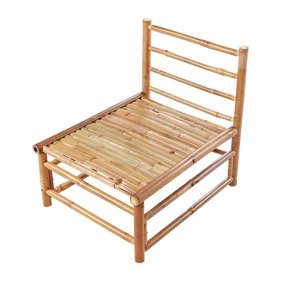 CERRETO - 1-zits Module - Taupe - Bamboe 10 CERRETO - 1-zits Module - Taupe - Bamboe - Afbeelding 8