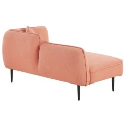 CHEVANNES - Chaise Longue - Roze - - Polyester -Meubelpromotie 6508c5eb6fdf4fa3a64498f32ff318e1